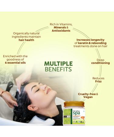 Buy INDUS VALLEY Hair Ultima Spa | Deep Root Nourishment & Hair Strengthening | International Shipping Available - Buy Online on GoSupps.com