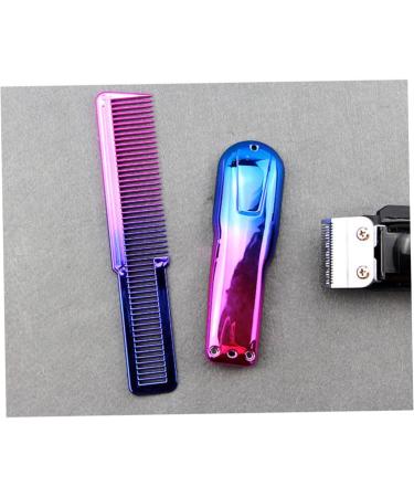 FRCOLOR Flat top Comb Hair Comb Hair Styling Comb Stylist Comb Professional Hair Cutting Comb Electric Hair Shaver Hair Trimmer Cover Electric Hair Clipper Shell Hair Comb Mix Fader 20.5*4cm - Buy Online on GoSupps.com