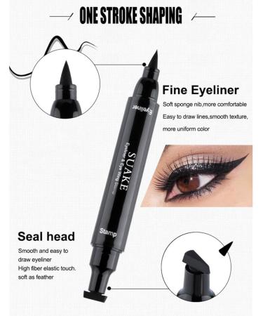 Eyebrow | Eyebrow Waterproof and Smudge Proof Long-Lasting Eyebrow Stencil Stamp for Normal False Lashes and Defined Eyebrows Rowces Small - Buy Online on GoSupps.com