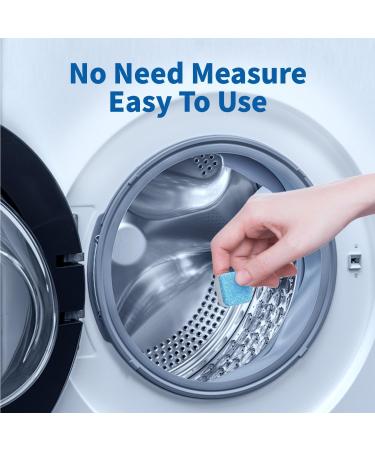Soulink Washing Machine Cleaner with Odor Blasters - 12 Deep Cleaning Tablets for HE Front & Top Load Washers - International Shipping Available - Buy Online on GoSupps.com