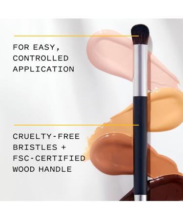Keys Soulcare Natural Look Concealer Brush | Vegan & Cruelty-Free | Flat Soft Bristles for Flawless Application - Buy Online on GoSupps.com