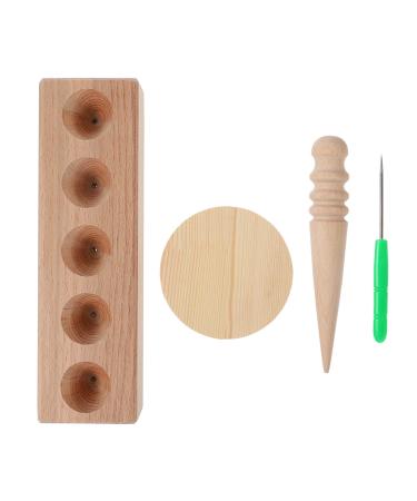 Moxa Cake Roll Maker Mold Tool Multi Piece DIY Moxa Tower for Waist Neck Knee Joint