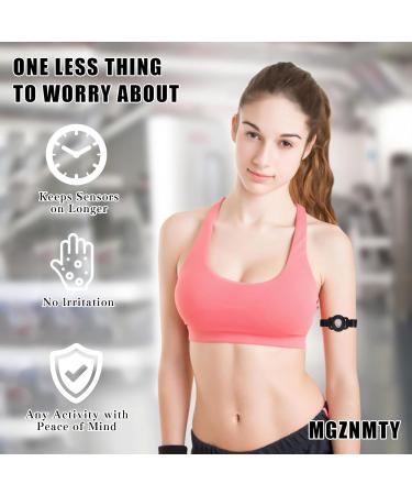 MGZNMTY Arm Band for Dexcom G7 | Adjustable Waterproof Cover for CGM Sensors | 8-19 Inch Armband - Black - Buy Online on GoSupps.com