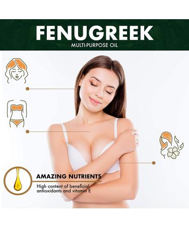 100% Natural Fenugreek Oil - 60ml | Premium Plant-Based Cosmetic for Skin & Hair | International Shipping Available - Buy Online on GoSupps.com