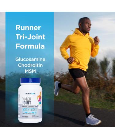 PEREGRUNE Runner Joint Support Supplement | Supports Healthy Joints Cartilage & Mobility | Glucosamine Chondroitin MSM | GMP Certified Joint Support for Athletes 90 Capsules - Buy Online on GoSupps.com