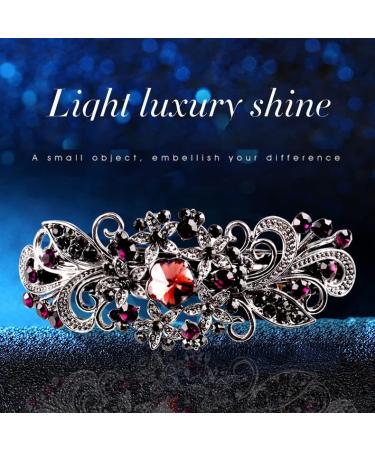 Korean Rhinestone Hair Clips Barrettes for Women - Elegant Wedding Hair Accessories - Buy Online on GoSupps.com