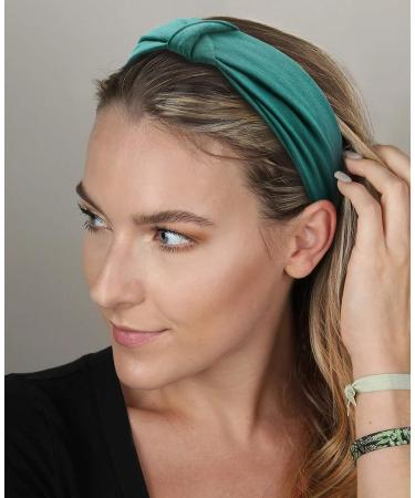 Tobeffect African Boho Wide Headband for Women - Knotted Head Wrap Turban Hair Accessory - Buy Online on GoSupps.com