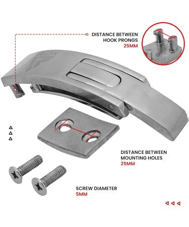 RDX 4 Weight Lever Buckle Leather Belt - 10mm Approved IPL UPA | Powerlifting & Strength Training Gym Belt for Men | Adjustable 10 Holes - Brown & White - Buy Online on GoSupps.com