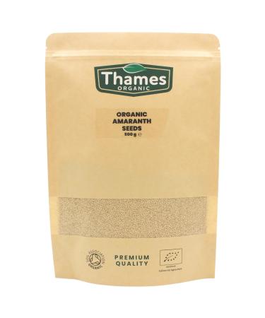 Organic Amaranth Seeds 500g - Buy Online on GoSupps.com