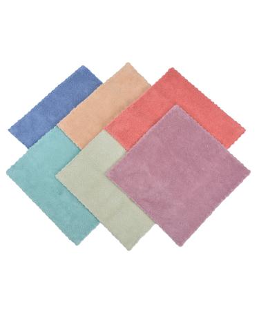 HOPESHINE Face Makeup Remover Cloths - Reusable Wash Cloths for Sensitive Skin - Erase Mascara, Eyeliner, Foundation, Lipstick with Just Water - 12x12 Inch (Pack of 6) - Buy Online on GoSupps.com