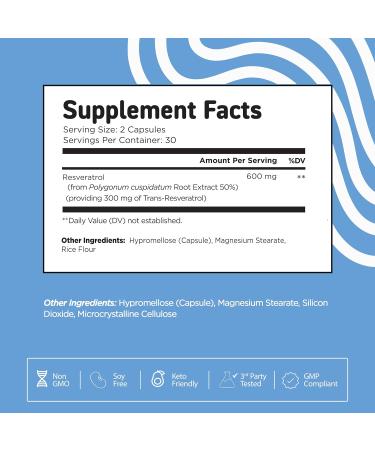 Vital Vitamins Vegan Collagen Booster + Resveratrol Capsules - Buy Online on GoSupps.com