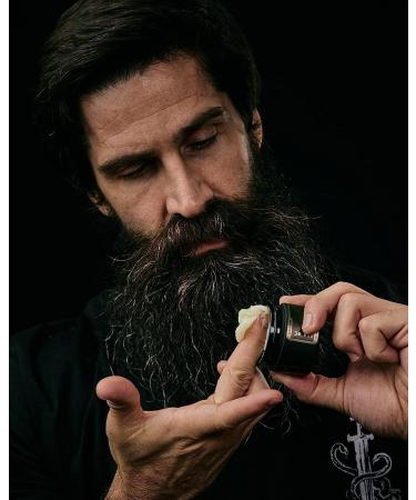 Beard Struggle Warrior's Beard Balm - Valhalla's Gates | Luxurious Cologne-Grade Fragrance | 100% Natural Ingredients - 50g Gold - Buy Online on GoSupps.com