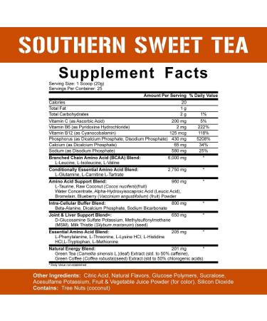 Rich Piana 5% Nutrition All Day You May Caffeinated 500gr Southern Sweet Tea Southern Sweet Tea 25 servings - Buy Online on GoSupps.com