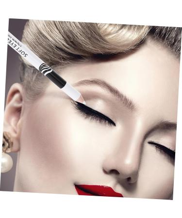 HAPINARY 40 Pcs White Eye Makeup Accessories Cosmetic Eyeliners Lip Liner Pencil Wooden Pole - Buy Online on GoSupps.com