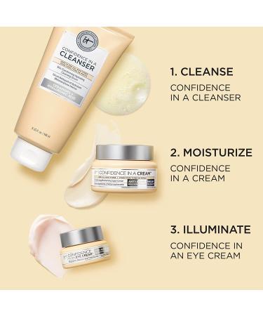 IT Cosmetics Confidence in a Cleanser - Hydrating Face Wash with Hyaluronic Acid & Ceramides - 1.7 fl oz - Buy Online on GoSupps.com