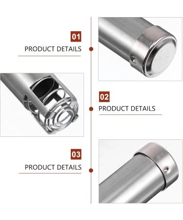 Exceart Smoke-Free Moxa Sticks Holder & Roller Stick - Stainless Steel Moxibustion Tool - Buy Online on GoSupps.com