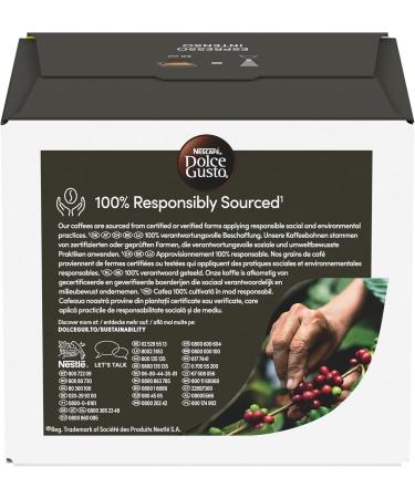 Nescaf Dolce Gusto Espresso Intenso coffee coffee coffee capsule 30 capsules - Buy Online on GoSupps.com