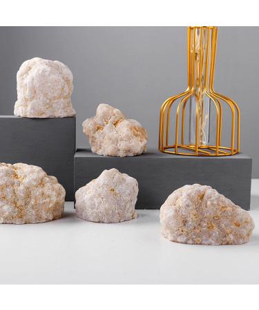 Room Decoration Natural Agate Geode Slice Quartz Cluster Crystal Points Minerals Specimen High Crystal Cuarzo Cluster/Druzy Natural Reiki Rock Used for Clarity and Purpose 400-500g (Size : 150-200g) - Buy Online on GoSupps.com