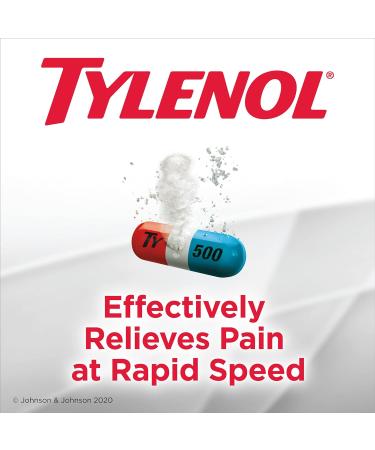 Tylenol Rapid Release for Headache Pain Relief Fever 500 mg Acetaminophen 24 Gelcaps 24 Count (Pack of 1) Medication - Buy Online on GoSupps.com