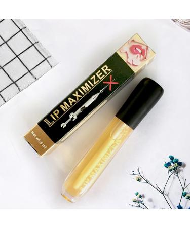 THNKSTAPS Natural Lip Plumper | Lip Booster for Fuller Hydrated Lips | Clear Lip Gloss & Lip Balm | 5 ml - Buy Online on GoSupps.com
