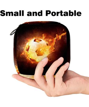 Versatile Storage Bags for Sports Football & Menstrual Products - Zipper Bags for Women Teens & Girls - Buy Online on GoSupps.com