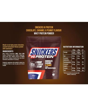 Buy Mars Protein Snickers Powder 875g - High Protein Great Taste International Shipping Available - Buy Online on GoSupps.com