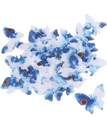 Butterfly Cupcake Decoration Wooauto Pre-Cut Beautiful Butterflies Edible Wafer Rice Paper Cupcake Cake Dessert Toppers Wedding Anniversary Birthday Party Cupcake Decoration One Size Type 1 - Buy Online on GoSupps.com