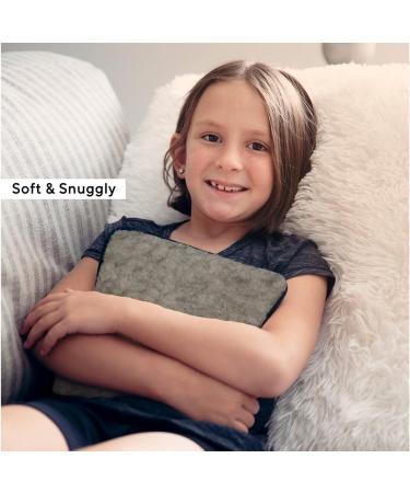 Hotties Micro Hottie - Microwave Hot Water Bottle - Lambswool Fleece - Grey - Buy Online on GoSupps.com