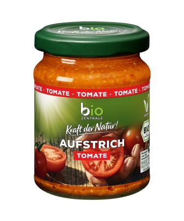 Biozentral Tomato Spread | 6 x 125g | Vegan Lactose-Free Fruity & Aromatic | Perfect for Bread Dishes Sauces & Dips | International Shipping Available - Buy Online on GoSupps.com