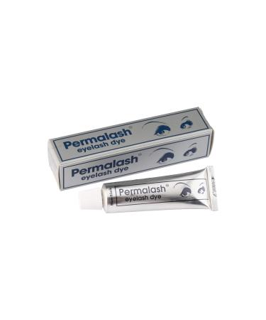 PERMALASH Eyelash and Eyebrow Tint Blue/Black thicker longer and voluminous very long lasting eyelash dye 15 ml