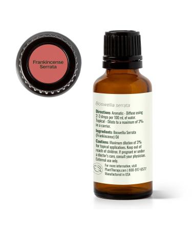 Plant Therapy Frankincense Serrata Essential Oil 100% Pure Undiluted Natural Aromatherapy Therapeutic Grade 30 mL (1 oz) - Buy Online on GoSupps.com
