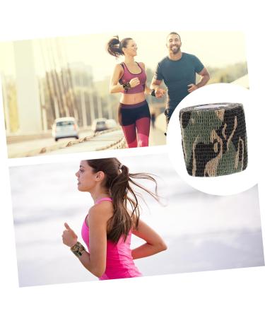 Yardwe 8 Rolls Outdoor Camouflage Athletic Tape - Self-Adhesive Finger Bandages & Protective Gear - Compression Tape for Sports | Buy Internationally - Buy Online on GoSupps.com