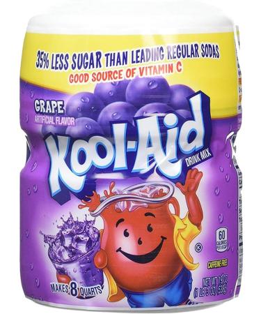 PureGro Kool-Aid Grape Drink Mix 538g (PACK OF 2) 269.00 g (Pack of 2) - Buy Online on GoSupps.com