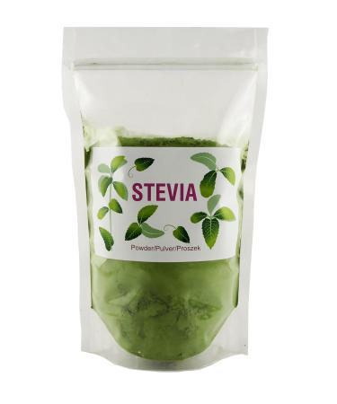Stevia powder leaf powder natural sweetener from Greek stevia leaves 300g - Buy Online on GoSupps.com