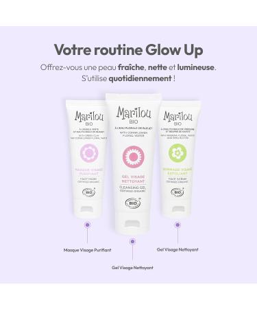 Marilou Bio - Lait Douceur D maquillant Bio - D maquille nettoie adoucit et apaise - 99% d'ingr dients d'origine naturelle - Tous types de peaux - 75 ml Lait D maquillant - Buy Online on GoSupps.com