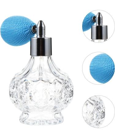 minkissy Perfume Glass Bottle Terrarium Fogger Liquid Containers Powder Spray Bottle Perfume Bottle Pump Refillable Perfume Glass Perfume Refillable Glass Bottle Vintage Glass Bottle 11x6x6cm Blue - Buy Online on GoSupps.com