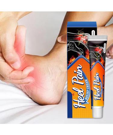Heel Massage Lotion 20 g Soothing Heel Massage Cream | Non-sticky muscle-relaxing smoothing solution for ankles lower back neck and shoulders - Buy Online on GoSupps.com