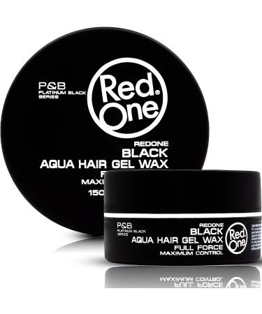 RedOne Aquatic Styling Wax Black 150ml | Extra Hold | For Men & Women | Long Lasting Shiny Look | Cherry Scent | Maximum Control Pack of 6 - Buy Online on GoSupps.com