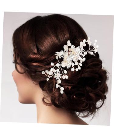 FRCOLOR Bridal Comb Bridal Accessories Wedding Headpiece for Bride Accessories Prom Hair Accessories Hair Combs for Wedding Hair Accessories for Prom Tiara Bride Hair Comb Alloy - Buy Online on GoSupps.com