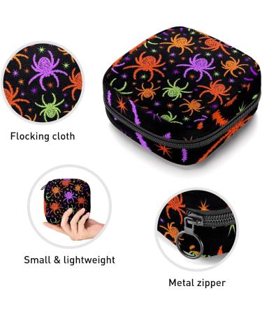 Halloween Pattern Menstrual Cup & Pad Storage Bag - Color 9 - Buy Online on GoSupps.com