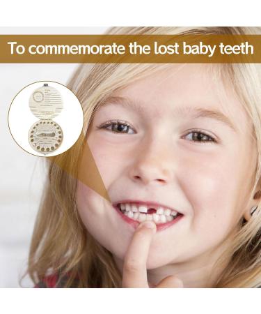 Naoketent Tooth Box for Kids - Personalized Milk Teeth Storage | Perfect Gift for Girls | Premium Wooden Tooth Cup - Buy Online on GoSupps.com