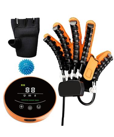 Rehabilitation Robot Gloves Mobility Finger Training Equipment Finger Function Rehabilitation Trainer for Arthritis Stroke Hemiplegia Patients(Size:M Color:Left Hand) Medium Left Hand