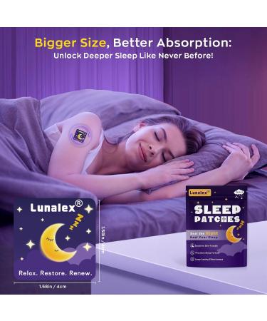 36ct Sleep Patches for Adults Extra Strength All Natural Nighttime Comfort with Melatonin & Magnesium Quick-Acting & Long-Lasting 36 Count(Pack of 1) - Buy Online on GoSupps.com