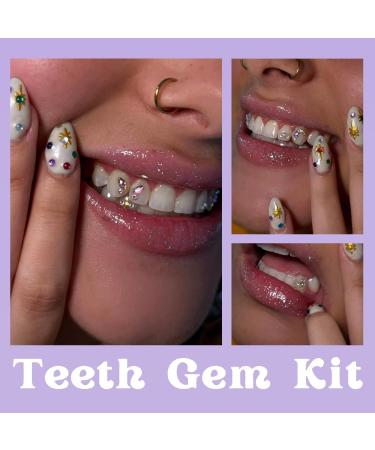 DIY Tooth Gem Kit Sparkling Crystals Tooth Gem Kit DIY Crystals Jewelry Kit Teeth Gems Kit Professional Fashionable Tooth Gems Kit for Teeth Teeth Jewelry Starter Kit (C) - Buy Online on GoSupps.com