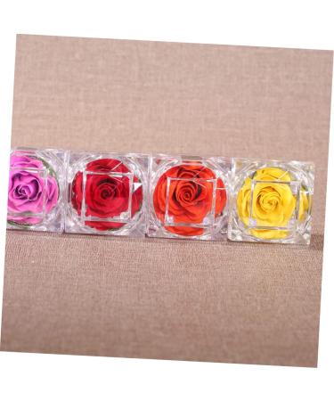 Zerodeko 1pcs Wedding For Women Womens Gifts Single Rose Valentine Decorations Flower Bouquet Girls Memorial Gifts Valentines Day Crystal Gifts Girlfriend Miss Accessories Preserved Flower - Buy Online on GoSupps.com
