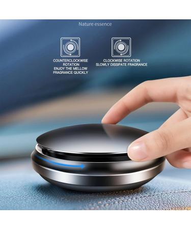 Buy Fresh Car Air Aromatherapy Diffuser - Long-Lasting Aluminum Alloy Air Freshener with 4 Solid Fragrance Pads - International Shipping Available - Buy Online on GoSupps.com
