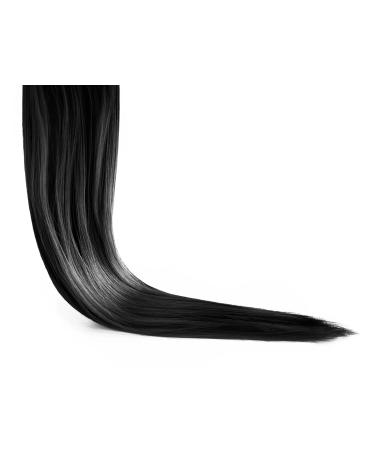 Clip In Black Hair Extensions Set 7 Straight Pieces 60 cm | Premium Quality eCommerce - Buy Online on GoSupps.com