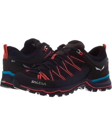 Buy Salewa Women's MTN Trainer Lite Trekking & Hiking Boots 38 EU - Premium Navy Fluo Coral | International Shipping Available - Buy Online on GoSupps.com
