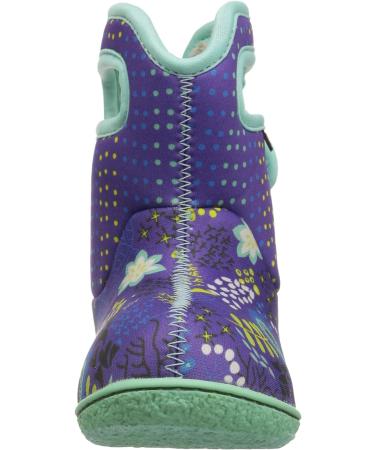 BOGS Baby Wellington Boots Plum Flower Stripe 71565 | Size UK 3-8 | New Flower Dot Violet Multi - Buy Online on GoSupps.com