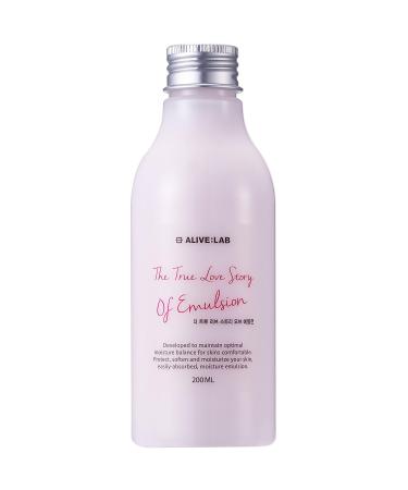 ALIVELAB The True Love Story of Emulsion for Face 5.07oz Hydrating for Dry Skin Alcohol Free Fragrance Free k Beauty Emulsion